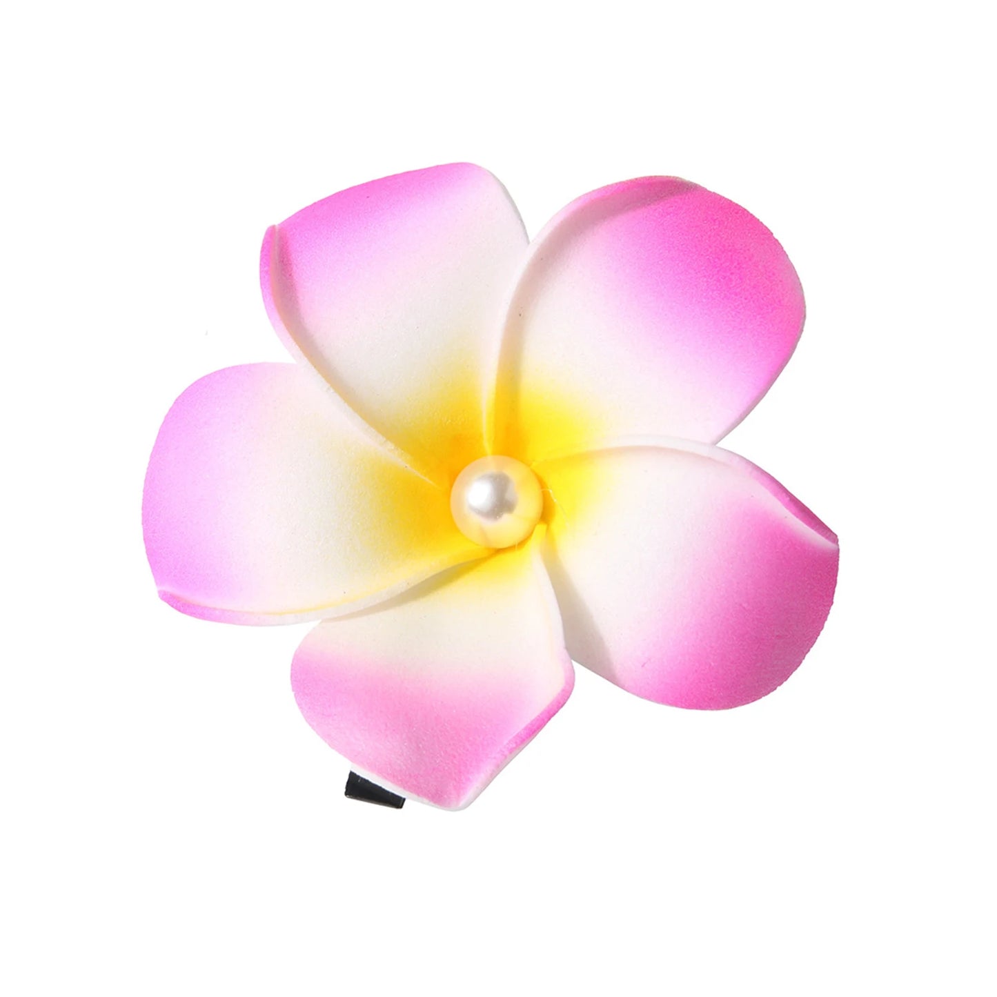 1Pc Plumeria Flower Hair Clips For Women Girls Hairpins Egg Flower Barrette Hawaiian Wedding Party Bag Hat Accessories