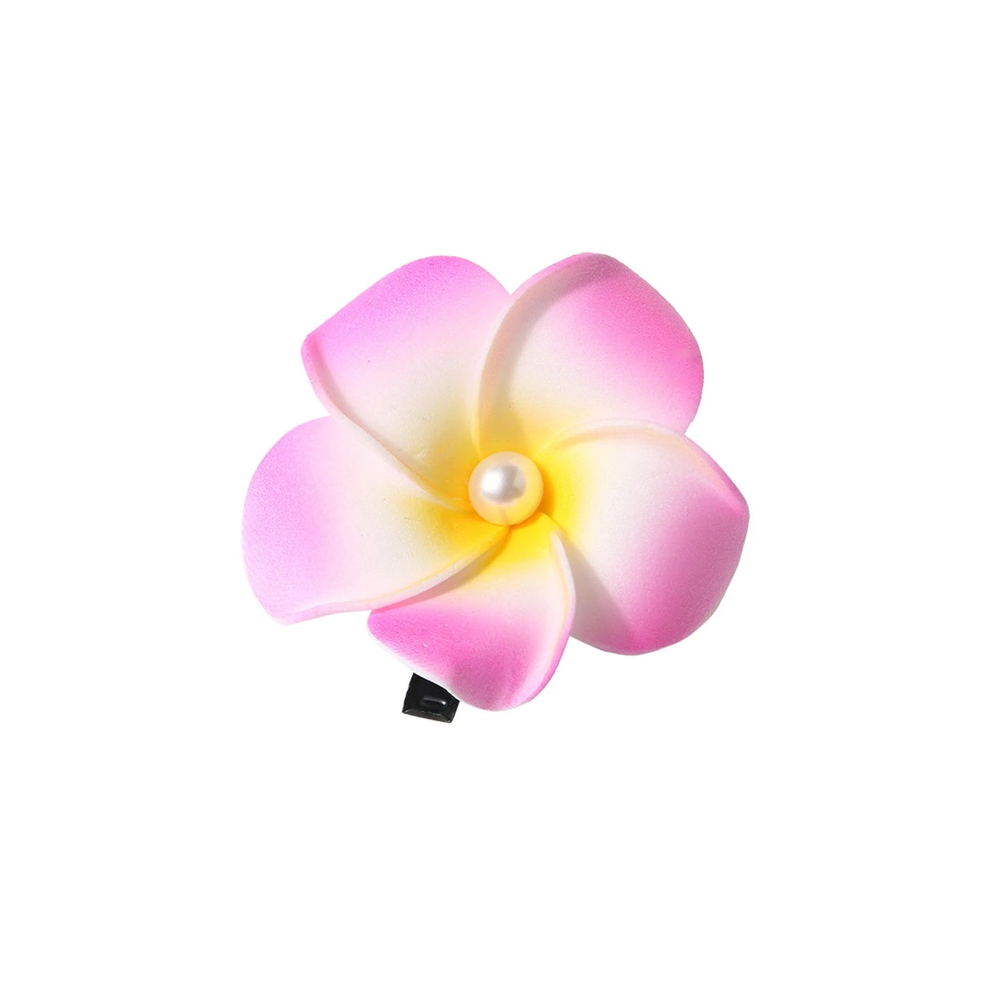 1Pc Plumeria Flower Hair Clips For Women Girls Hairpins Egg Flower Barrette Hawaiian Wedding Party Bag Hat Accessories